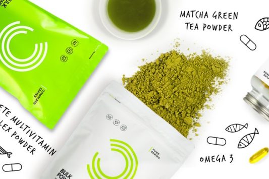 Complete Multivitamin Omega 3 Matcha Green tea | Bulk Powders®