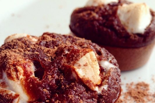 Mini Rocky Road Cakes