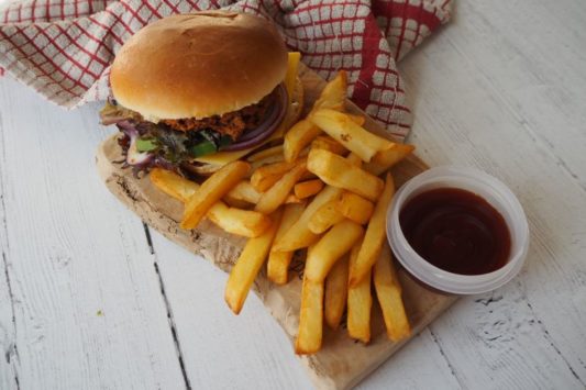 national burger day bean burger recipe